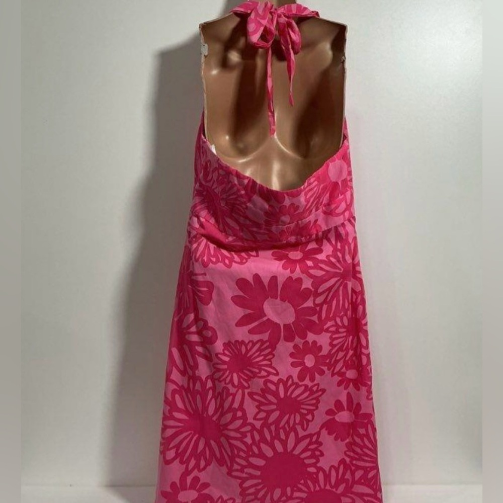 Lily Pulitzer Romona Pink Halter Dress - Picture 3 of 5